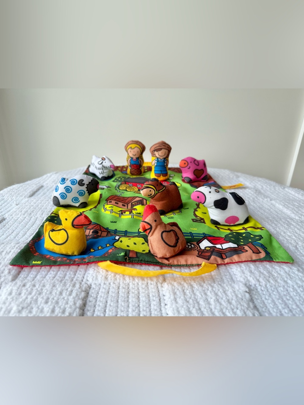 Melissa & Doug K’s Kids Take Along Farm Play Mat - Picture 3 of 12